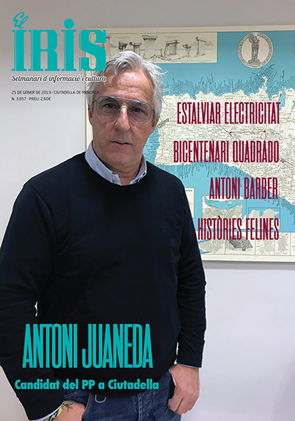 El Iris, portada 25 de Gener 2019
