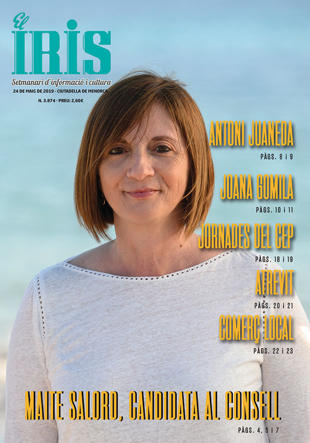 El Iris, portada 24 de Maig de 2019