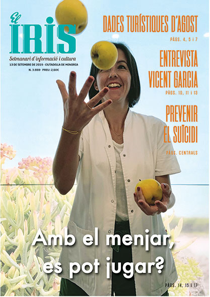 El Iris, portada 13 de Setembre 2019