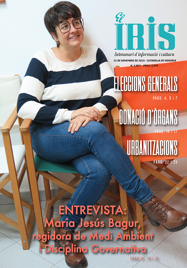 El Iris, portada 15 de Novembre 2019