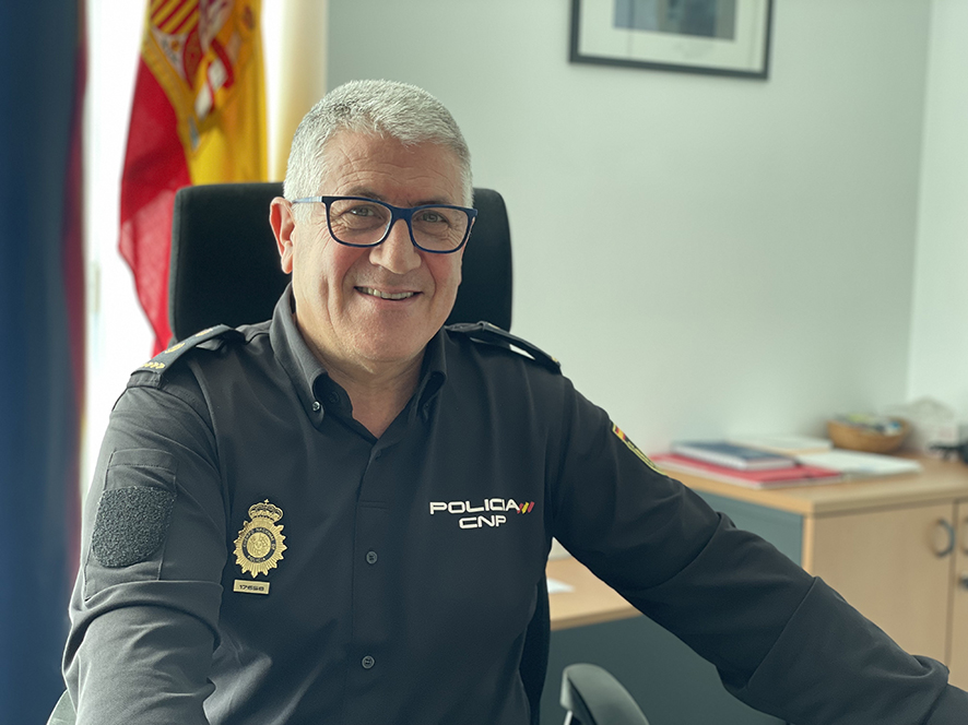 Lluís Fernàndez, cap de comissaria de la PN de Ciutadella