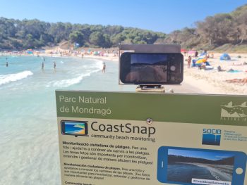 «CoastSnap» - telèfon mòbil - platja