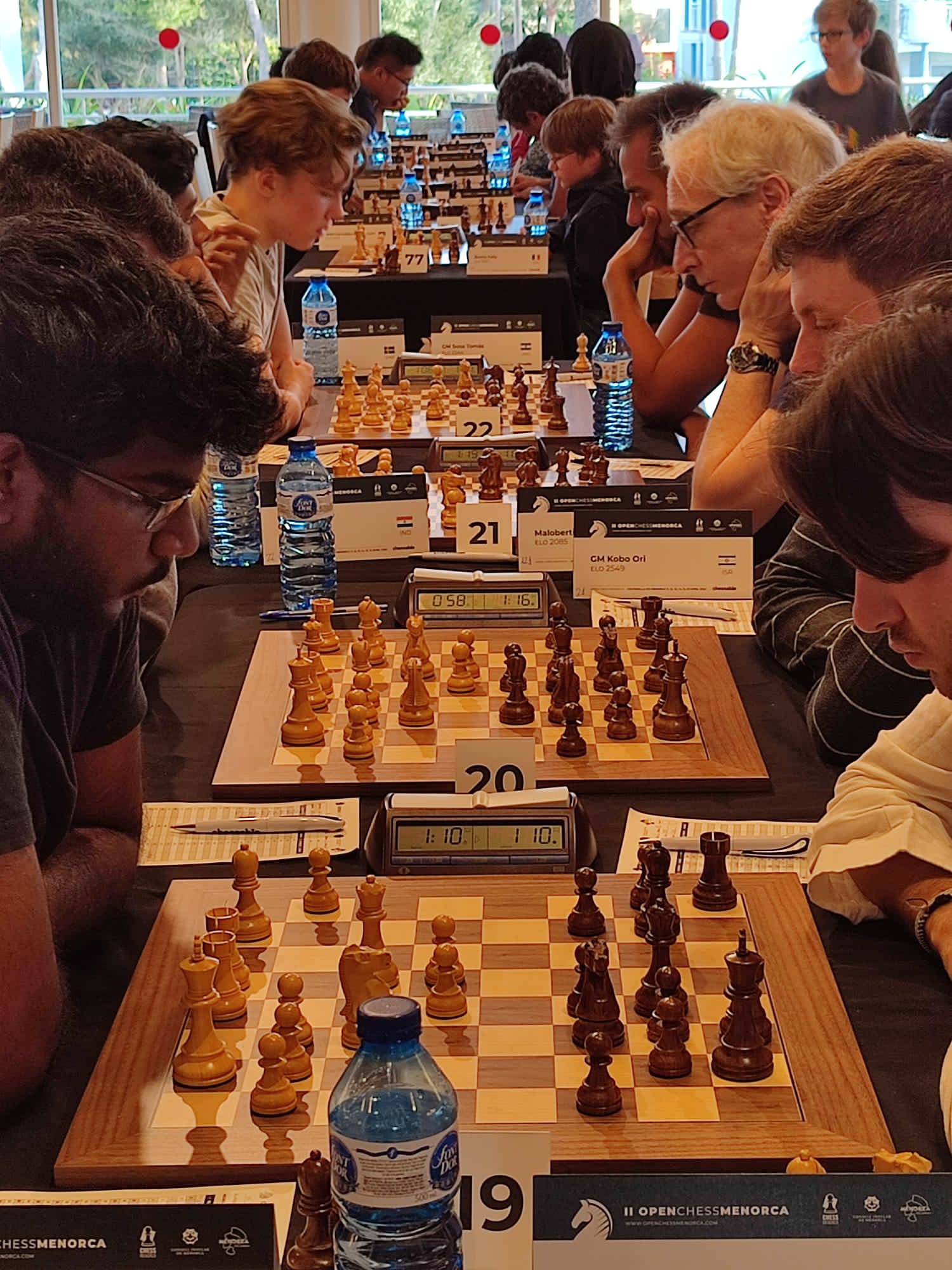 Comença l'Open Chess Menorca, amb un elenc de jugadors de primer
